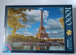 1000 Teile Puzzle Paris Eiffelturm - Herbstzauber Neu!