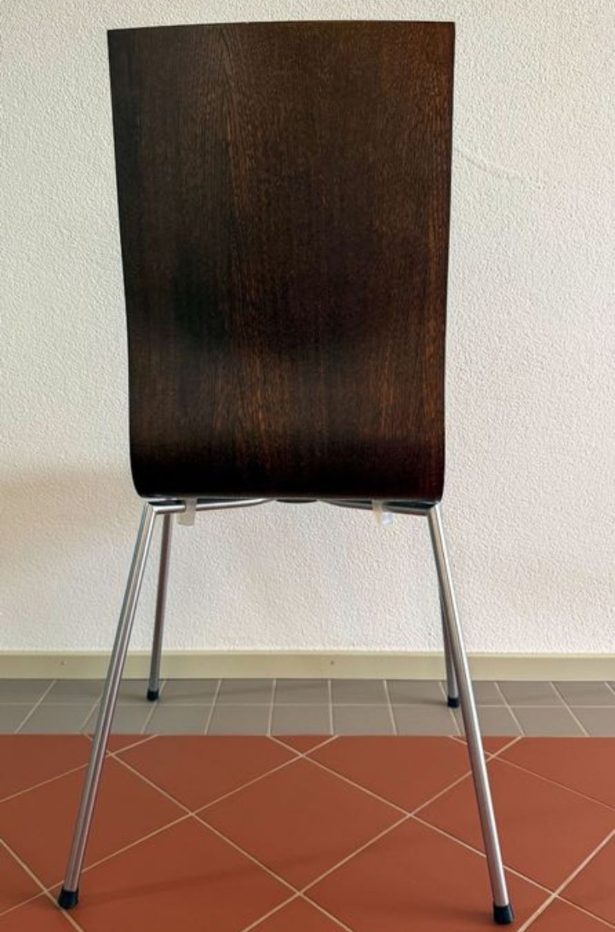 Interio Sedie: 6 INTERIO  Stühle Holz Nussbaum Design- 6er Set – Usato da Uster venduto da lalechus 1