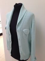 Jacke Strickjacke Weste hellgrün Gr. 38