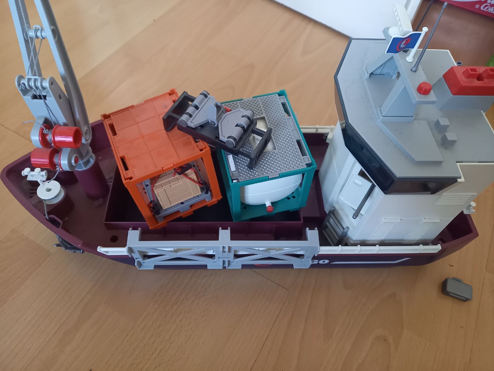 Playmobil Giocattoli: Pm Cargo Playmobil  Containerschiff – Usato da Lengnau BE venduto da nic_ybc5