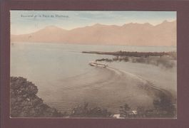 LE BOUVERET - Départ de bateau - 1913
