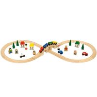 Holzeisenbahn „Kleines Schienen-SET"