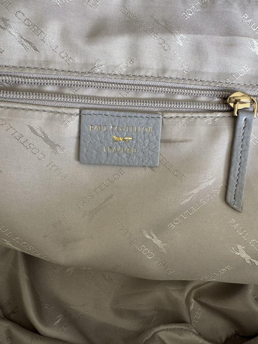 Borse da donna: Graue Ledertasche Paul Costelloe – Usato da Balsthal venduto da Narulya 5
