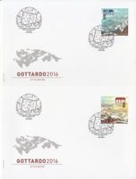 SBK 1588 + 1589 FDC Einzeln