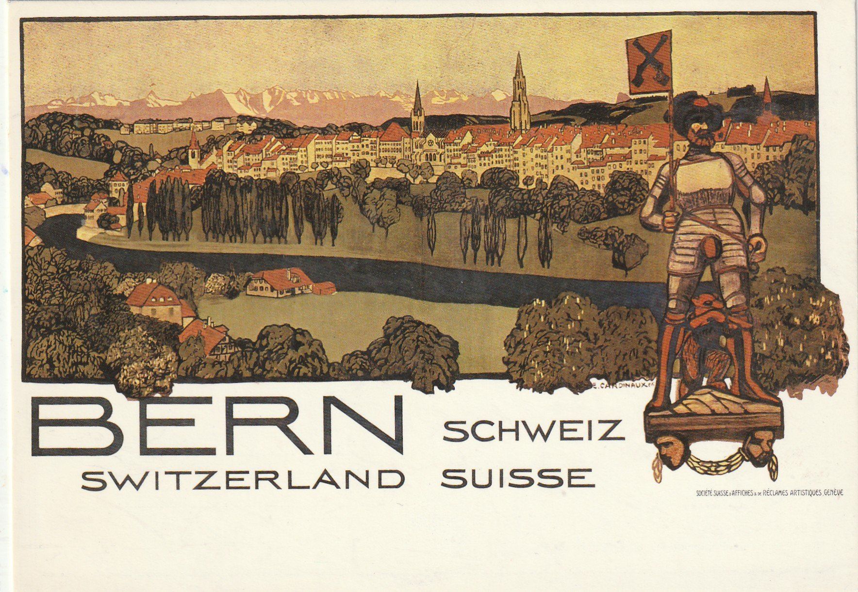 Cartes postales: Webekarte Bern – D'occasion à Lumbrein par made02