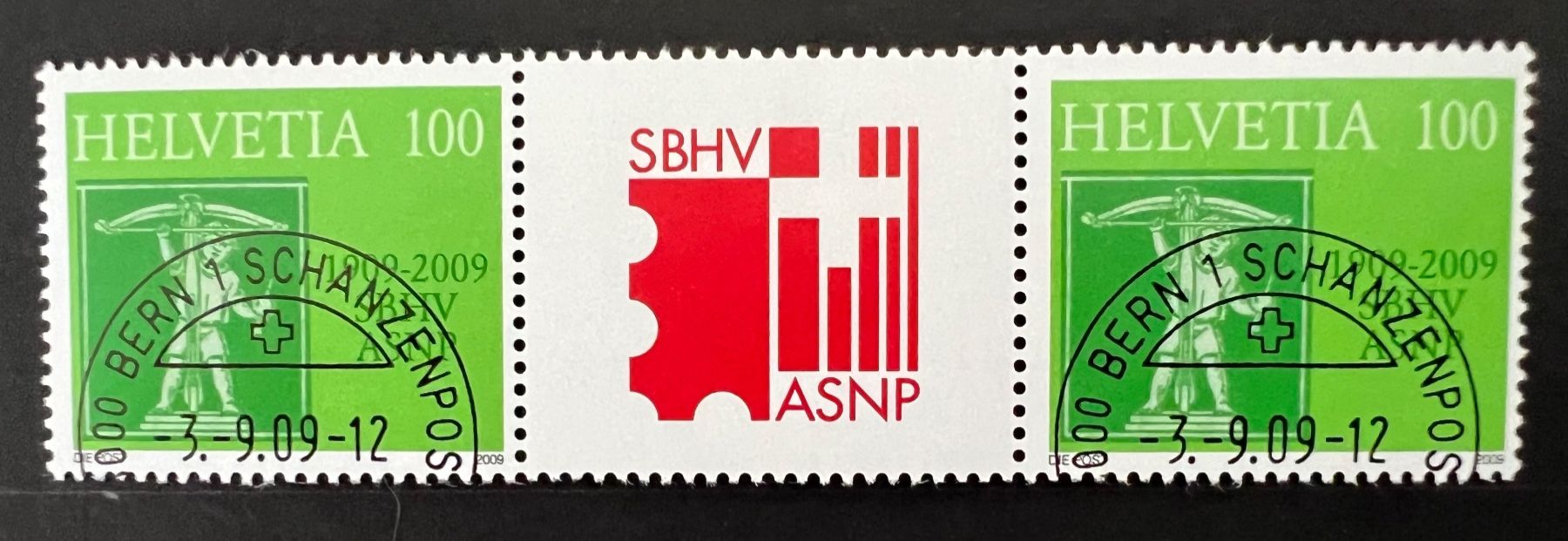 Tutti i francobolli: CH-Marke Halbmond gestempelt 2009 – Nuovo (secondo la descrizione) da Hünenberg See venduto da wer_5286