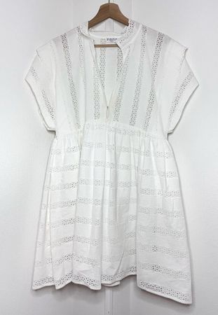 Claudie Pierlot Paris White Dress, Size 36, Summer!