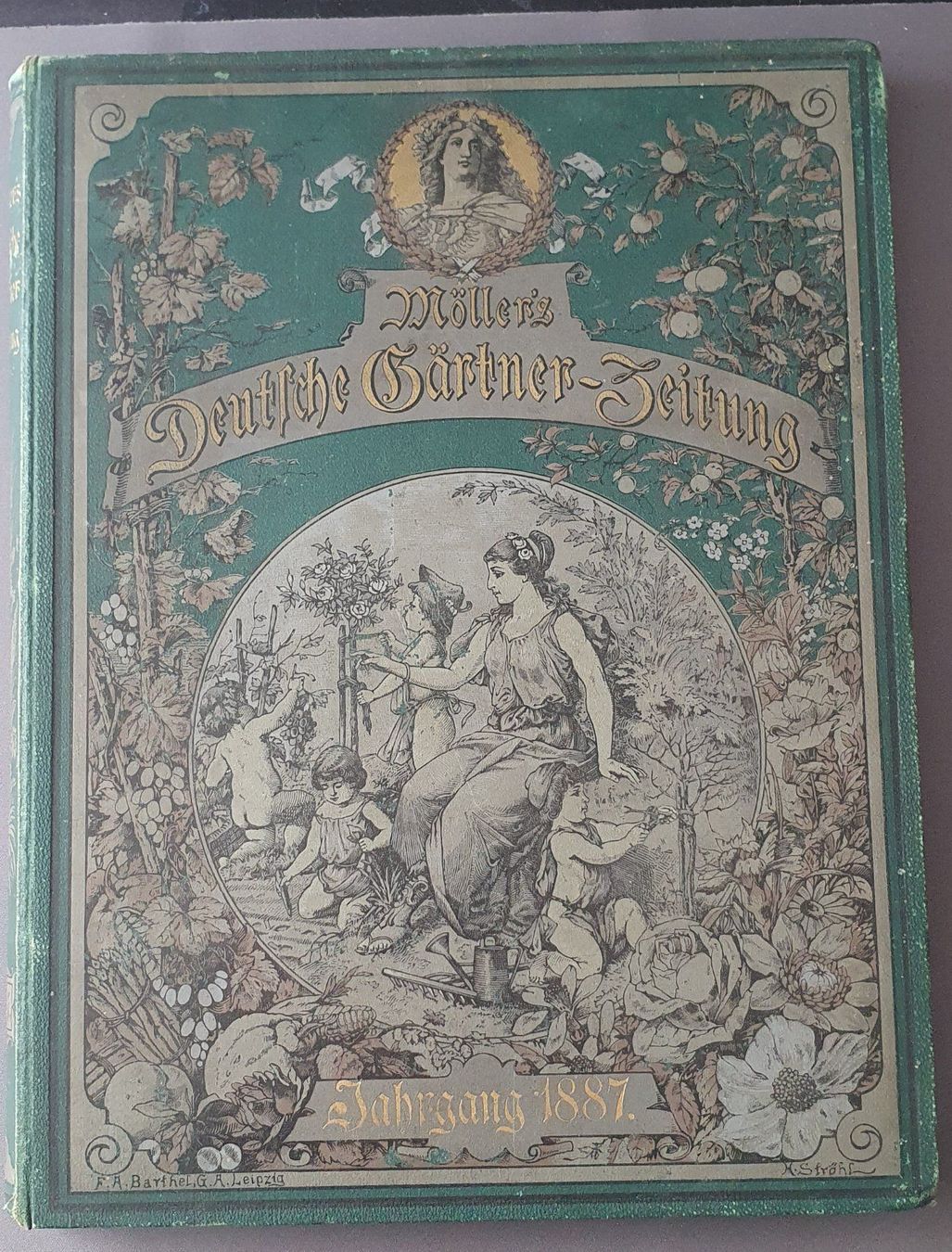 Bücher: Deutsche Gärtner-zeitung 1886+87, Top – Gebraucht aus Kreuzlingen von Rschweiz1 7