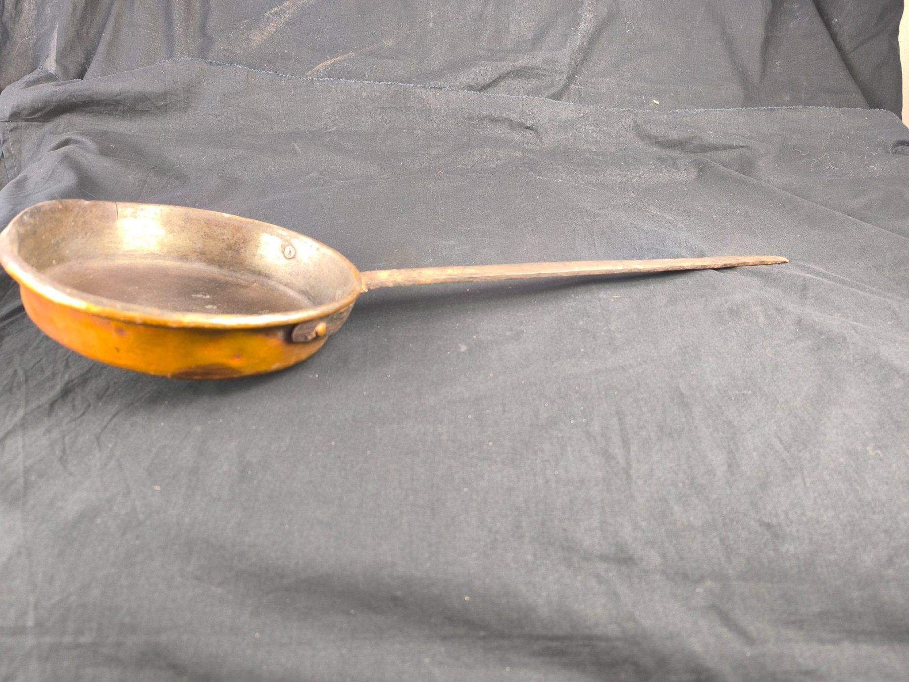 Padelle: Antike Kupferpfanne 24 cm – Usato da Rüti ZH venduto da Restwert_Rueti_ZH 2
