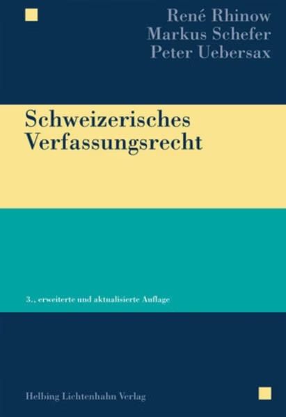 Bücher: Schweizerisches Verfassungsrecht – Gebraucht aus Basel von dom_s5lg