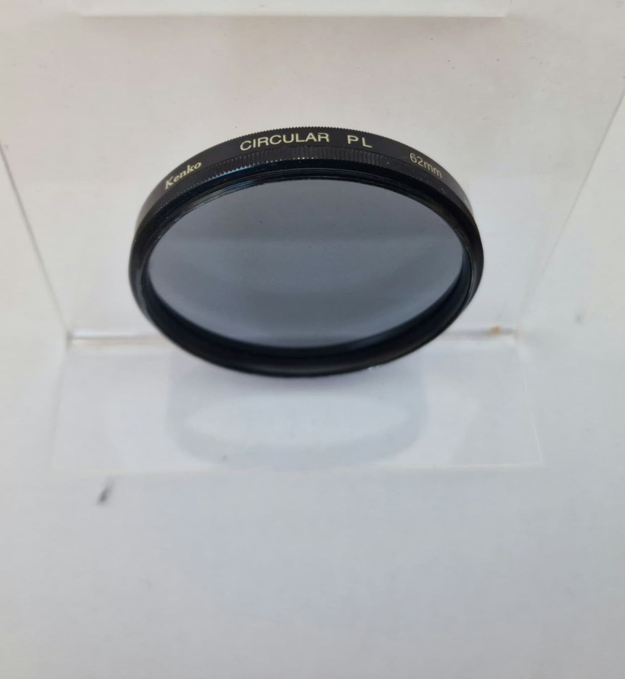 Kenko Filtri: Kenko C-PL (W) 62mm Objektiv Filter – Usato da Vevey venduto da dreetje9