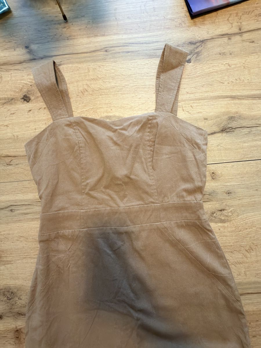 Vestiti: Sommer Kleid, hellbraun, Grösse S – Usato da Urdorf venduto da fairfashion 1