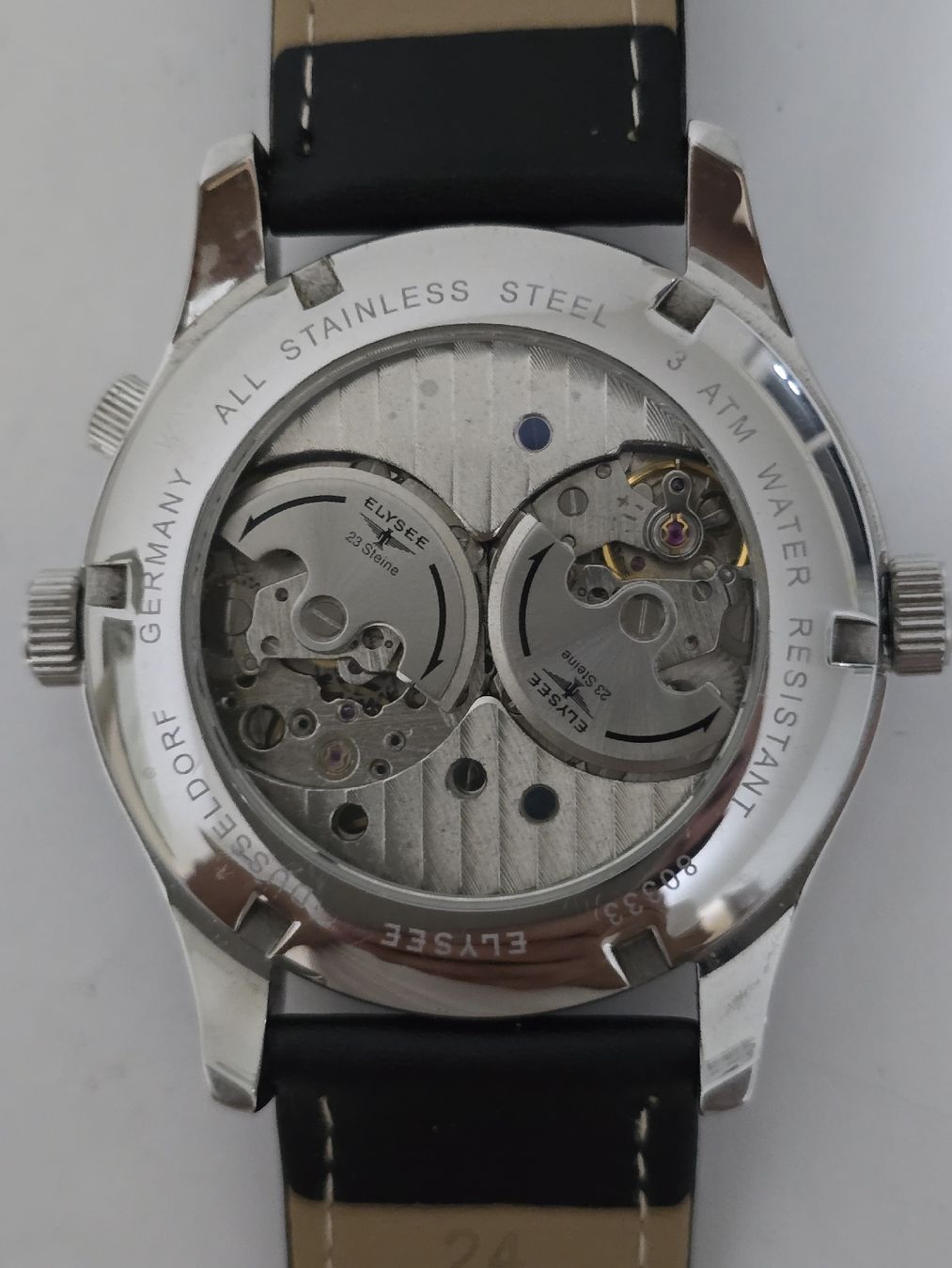 Orologi: Montre Elysee Dual Time Automatique – Usato da Les Acacias venduto da watinjo 8