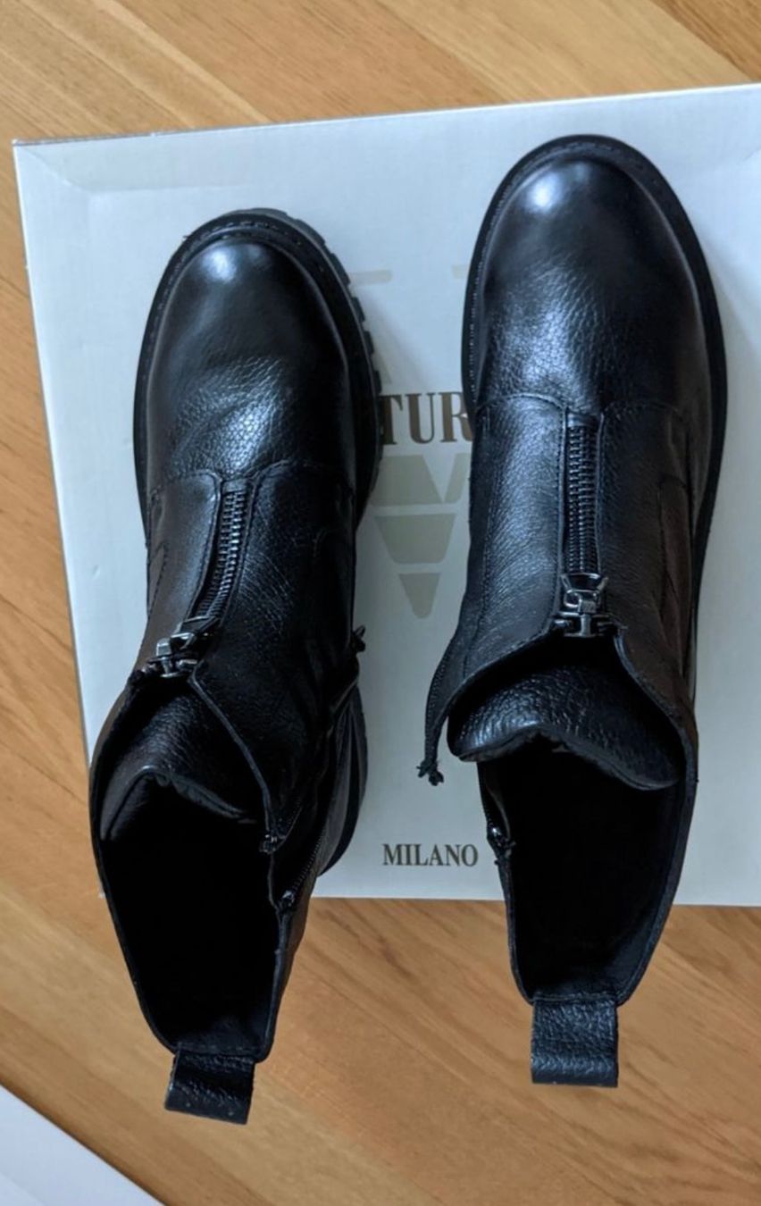 Scarpe da donna: Leder Stiefel Grösse 38 NEUE Stiefletten – Nuovo e nell'imballaggio originale da Winterthur venduto da EasyRS 3