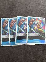 blue OP TCG Playset Crocodile OP09-046 SR