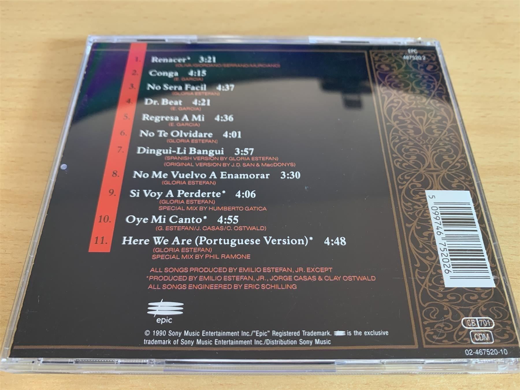 CD: Gloria Estefan – Exitos De Gloria Estefa – Usato da Rikon im Tösstal venduto da Alpenmutz 1