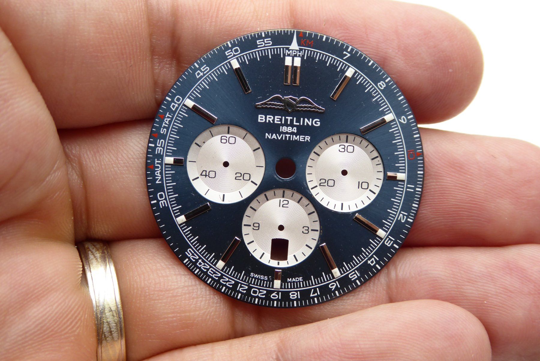 Breitling Uhren: Breitling Navitimer 1 B01 chronograph dial AB0137 – Gebraucht aus Geneve von adr_xk6n 7