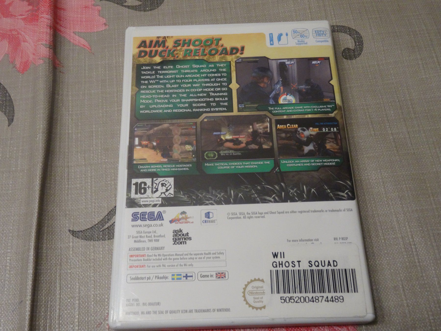 Nintendo Giochi: Ghost Squad - Wii Spiel – Usato da Olten venduto da Disc-Ausverkauf 2