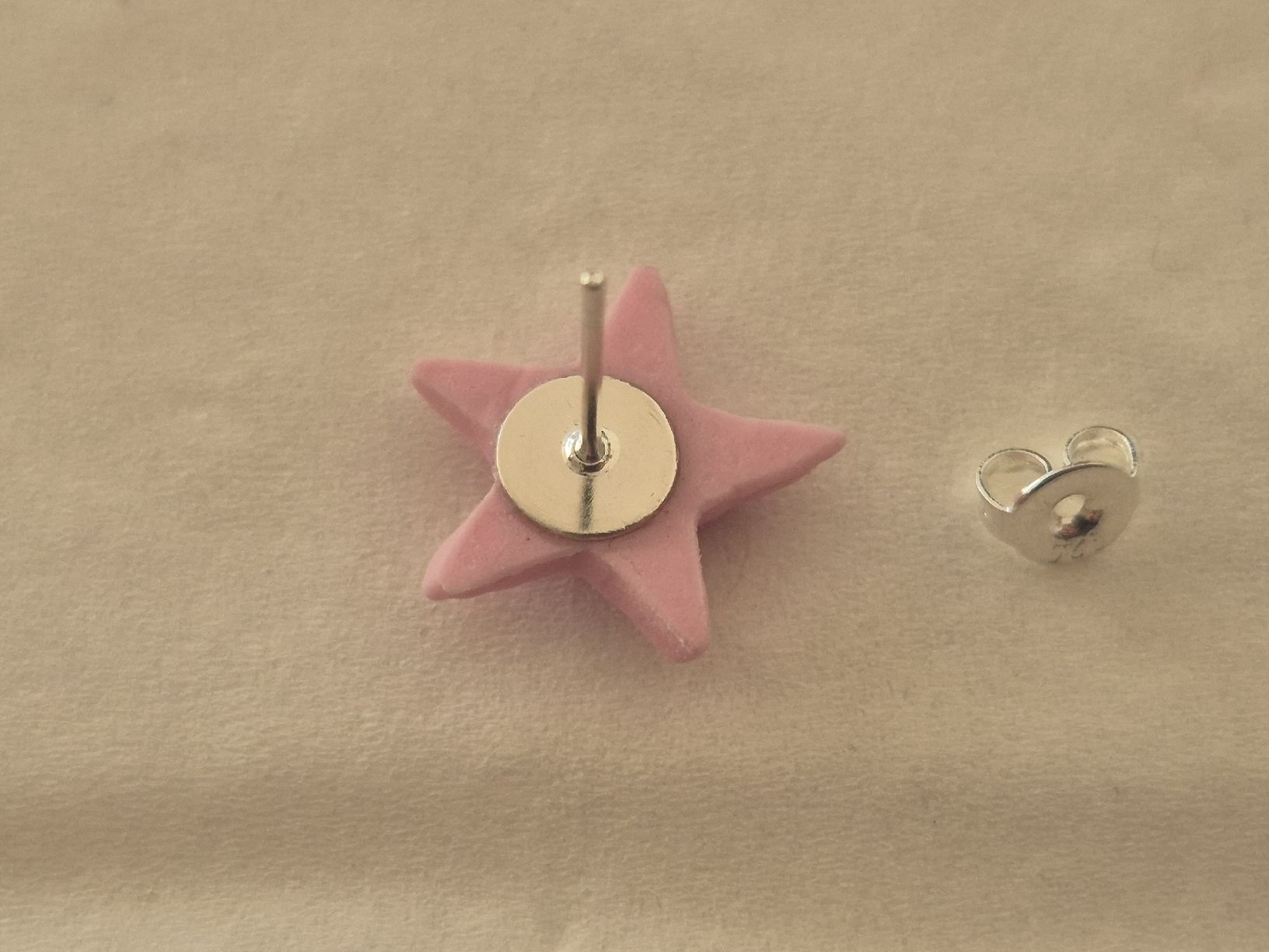 Orecchini pendenti & Orecchini a lobo: Fimo Seestern Ohrringe, handgemacht, neu – Nuovo e nell'imballaggio originale da Thalwil venduto da murme 2