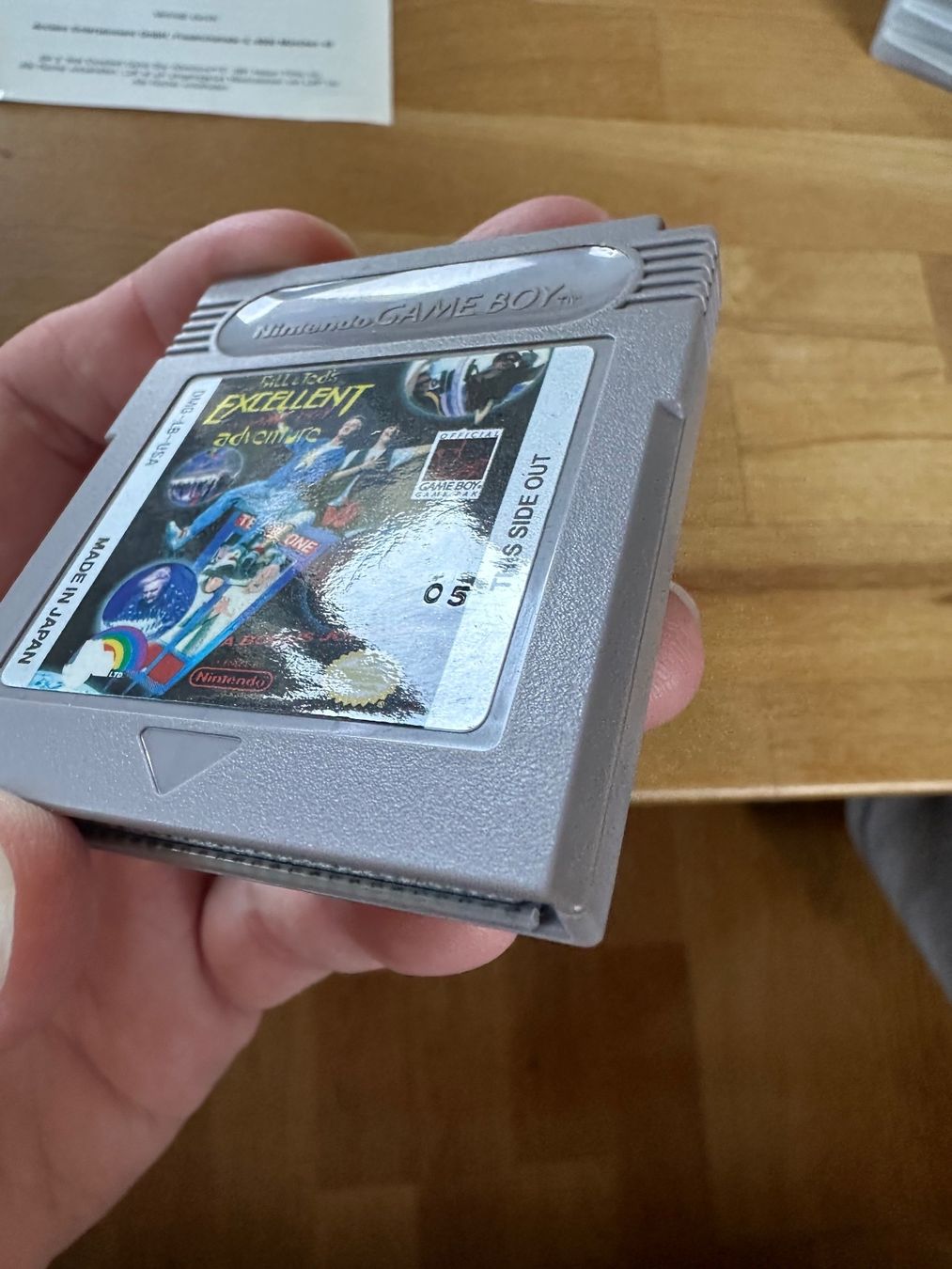 Nintendo Giochi: GameBoy Bill and Ted CIB – Usato da Buch SH venduto da blouperx 2