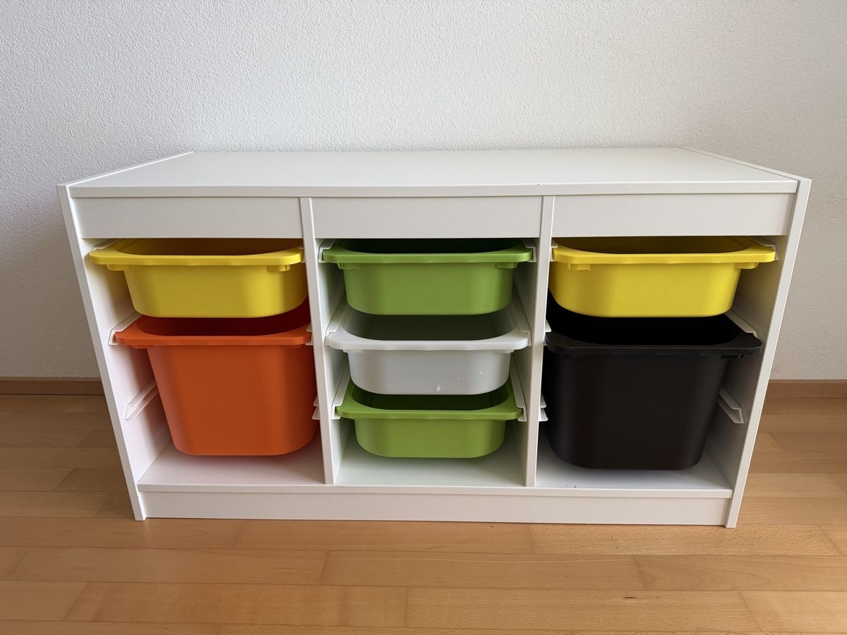 Regale: IKEA TROFAST inkl. 7 Körbe – Gebraucht aus Oberembrach von theZaz
