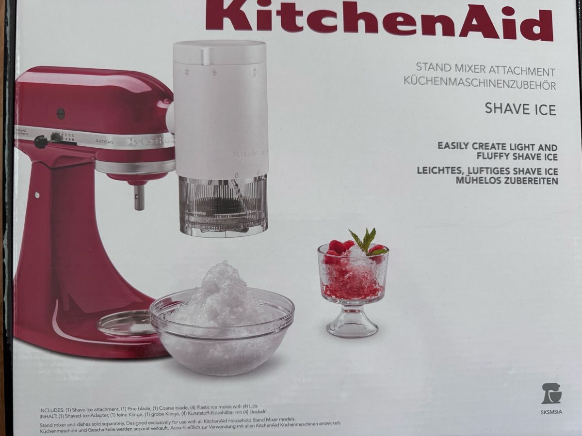 Kitchenaid Elettrodomestici da cucina: KitchenAid Shave Ice-Vorsatz – Usato da Zürich venduto da p-etra