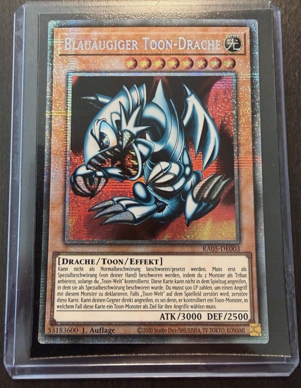 Yugioh Carte collezionabili: Starlight Rare | Blauäugiger Toon-Drache – Nuovo (secondo la descrizione) da Altstätten SG venduto da ChangeMaker