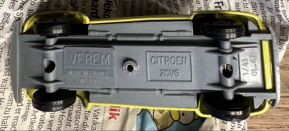 Citroën Modellini d'auto: Modellautos 2 CV 6 1/43 – Usato da Sevelen venduto da Ritiplampi 4