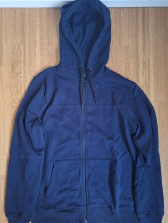 Dunkelblaue Kapuzenjacke Gr. M - Perfekt für den Frühling!