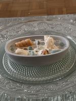 Candela decorativa con conchiglie. Profumo d'estate!