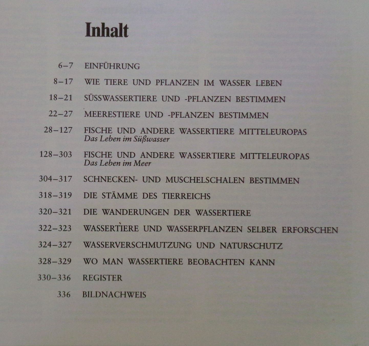 Libri: Fische + andere Wassertiere  Mitteleuropas / Buch 1986 – Usato da Bellach venduto da JingleJerry 3