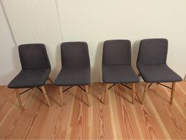 4 x Micasa Grasso Chairs, Scandic Style