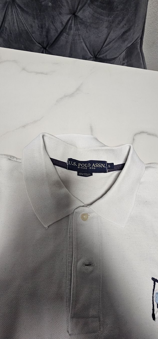 US Polo Magliette Polo: Polo blanc U.S. Polo Assn. S – Usato da Collex venduto da Chel1200 1