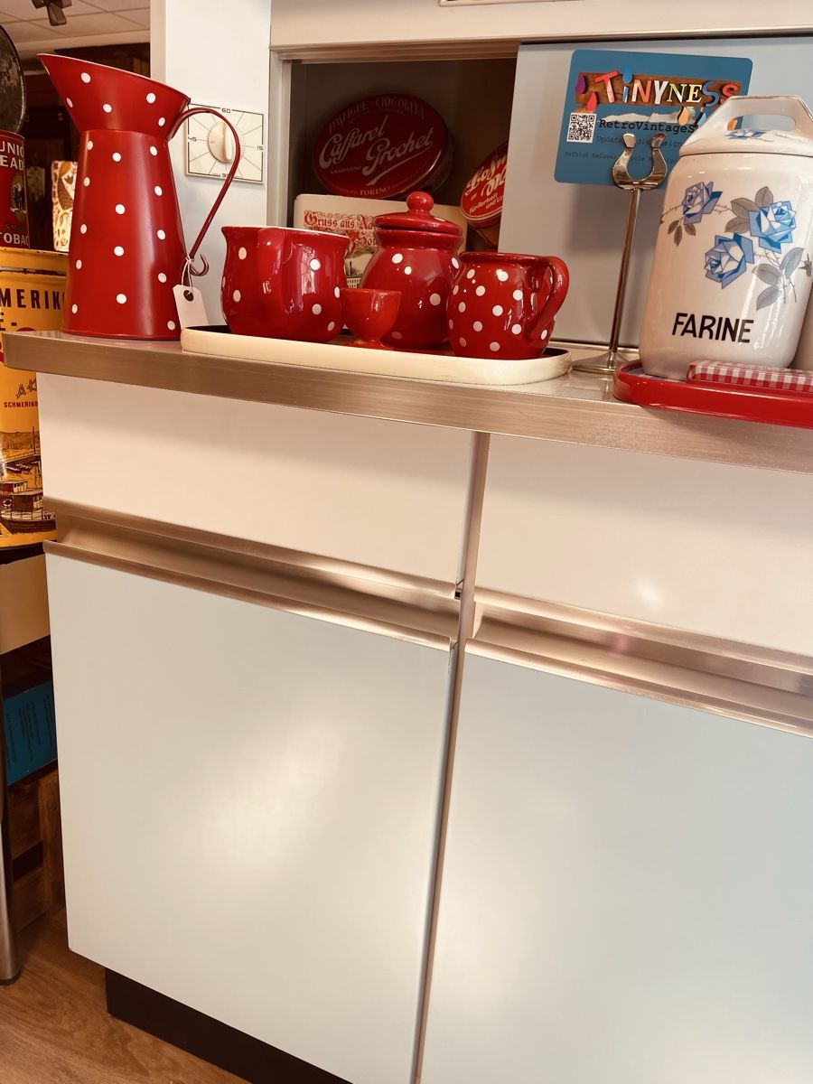 Credenze: Küchenbuffet Vintage hellblau 1950ies  – Usato da Merligen venduto da aebi57 5