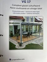 Coulissant tout vitré neuf