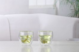 Espresso-Glas mundgeblasen (4 Stück)