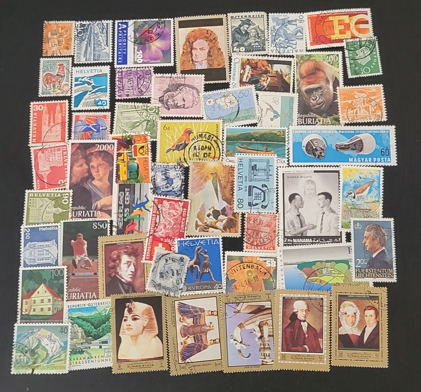 Tous les timbres: 50 verschiedene briefmarken ganze welt – D'occasion à St Gallen par Stampsalshobby