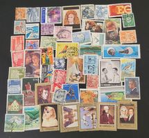 50 verschiedene briefmarken ganze welt