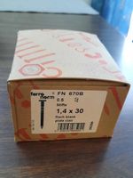 Ferro Norm Stifte, 1,4 x 30 mm - Nagelneu für Ihr Projekt!