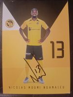 Nicolas Moumi Ngamaleu - signierte Autogrammkarte YB ⚽