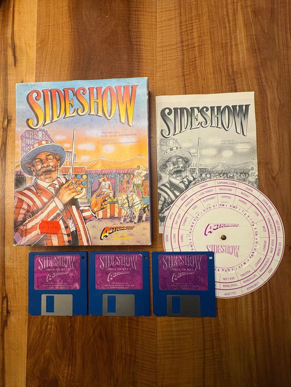 Spiele: Amiga Spiel: Sideshow – Gebraucht aus Niederhasli von Manuf0 2