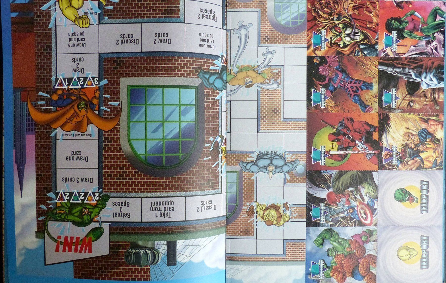 Jeux: SPIDER-MAN PULL-OUT BOARD GAME & COMIC ENGLISH MARVEL 1996 – Neuf (Voir description) à Lugano par YouWantUS 4