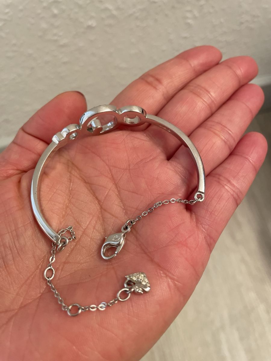 Swarovski Bracciali & Braccialetti: Swarovski Armreif mit Kristallen – Usato da Luzern venduto da MsErika 2