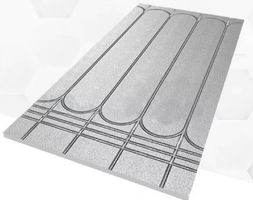 Trockenbau Fußbodenheizung XPS Platte 0,72m² 500kPa 30/25/