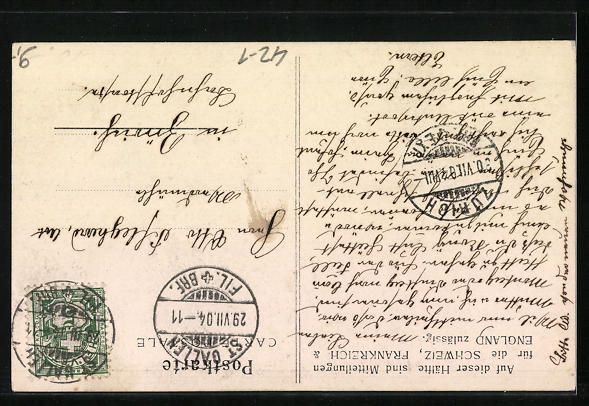 Cartoline postali: St. Gallen, Eisgenössiches Schützenfes – Usato da Berlin venduto da bartko-reher 1