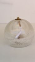 Glasölkugel Lampe mit Dochthalterung, Glaskunst (W1)