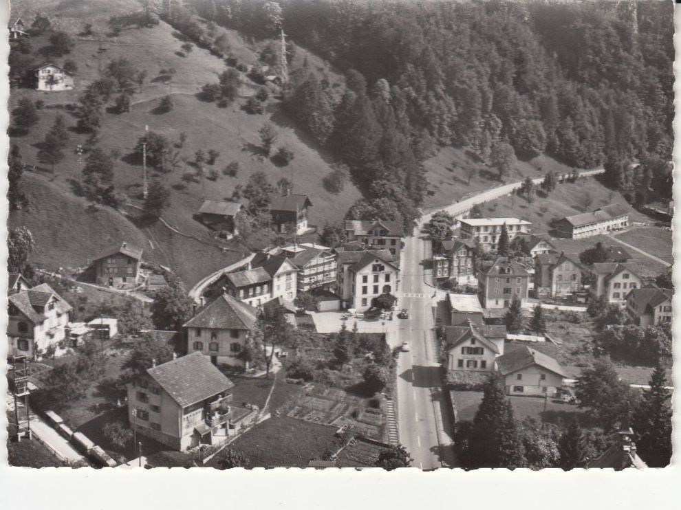Ansichtskarten: Sisikon Flugaufnahme ca. 1950 – Gebraucht aus Bürglen TG von StampGraf