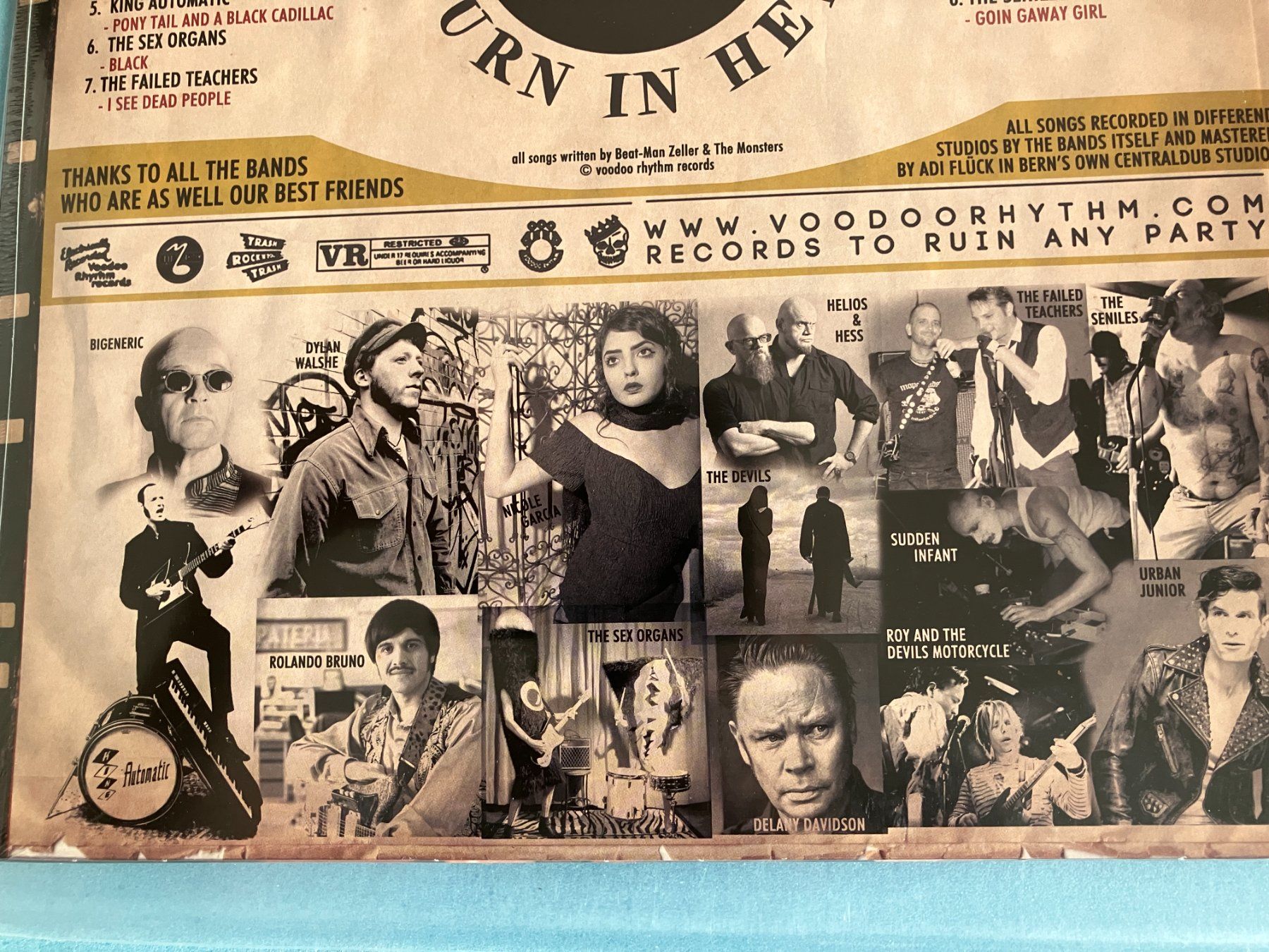 Dischi in vinile: The Monsters – Nuovo e nell'imballaggio originale da Aarwangen venduto da Jukebox3 6