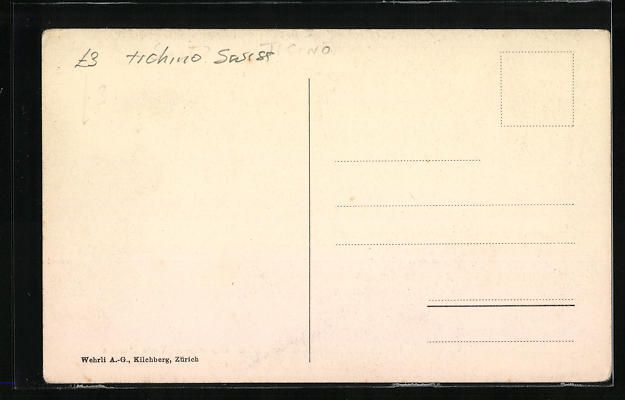 Cartoline postali: Bignasco, Valle Maggia, Flusspartie mit  – Usato da Berlin venduto da bartko-reher 1