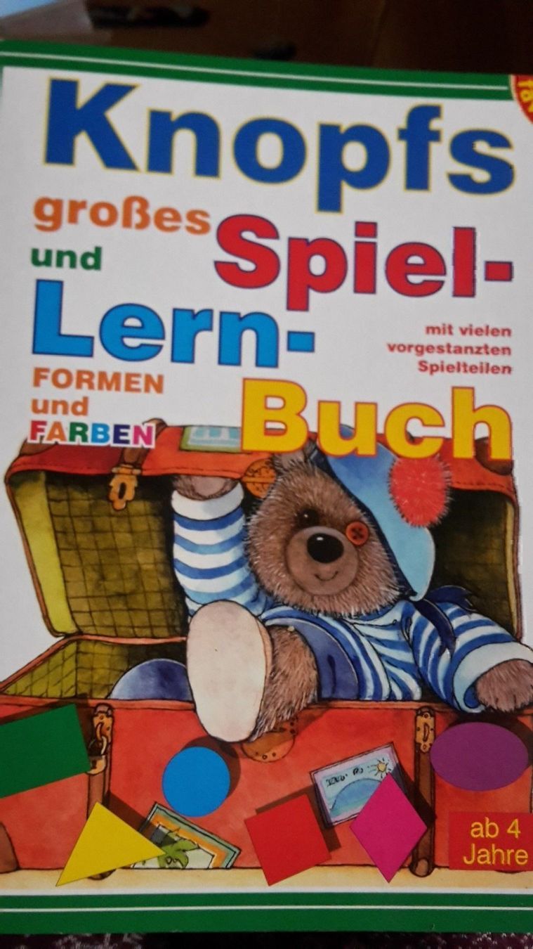 Libri: Knopfs Spiel und Lernbuch Formen – Nuovo (secondo la descrizione) da Schwarzenburg venduto da Flamingo07